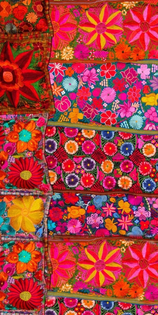 Традиционные ткани из Мексики - Татьяна Валериус.jpeg